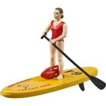 Maître-nageur bworld avec Stand up Paddle, Figurine