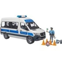 Fourgon de police Mercedes-Benz Sprinter avec éclairage et sonorisation, Modèle réduit de voiture