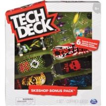 FINGER SKATE - TECH DECK - SKATE SHOP BONUS PACK - Atelier Authentique Finger Skates 96 mm A Personnaliser - 6028845 - Jouet Enfant 6 Ans et + - Plusieurs modèles disponibles, Jeu véhicule