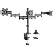 8709 support d''écran plat pour bureau 68,6 cm (27") Noir, Support de moniteur