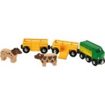 Jeu de Construction - Train des Animaux de la Ferme, Jeu véhicule
