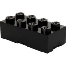 Boîte à lunch LEGO noir, Boîte de rangement