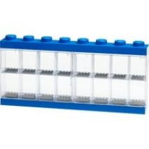 Présentoir LEGO Minifigures 16 bleu, Boîte de rangement
