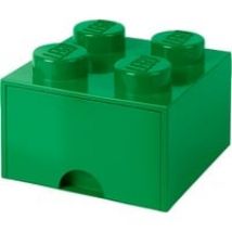 Tiroir à briques LEGO 4 vertes, Boîte de rangement