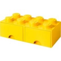 Tiroir à briques LEGO 8 jaune, Boîte de rangement