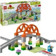 DUPLO - Set d''extension: Les rails et le pont du train, Jouets de construction