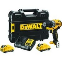 Dewa Perceuse sans fil 12Ah DCD701D2-QW, Perceuse/visseuse