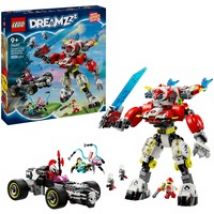 DREAMZzz - Le mecha tigre de Coopers et la voiture hot rod de Zero, Jouets de construction