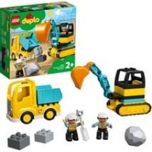 DUPLO - Le camion et la pelleteuse, Jouets de construction