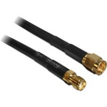 2m SMA m/f câble coaxial CFD200 Noir, Adaptateur