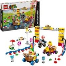 Super Mario - Mario Kart - Baby Peach et set grand prix, Jouets de construction