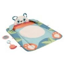 Planet Friends – Tapis d’éveil Panda à Rouler, Tapis de jeu