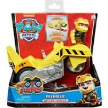 LA PAT'' PATROUILLE - VEHICULE + FIGURINE RUBEN MOTO PUPS - Moto Avec Rétrofriction Et Figurine Amovible De Ruben - Paw Patrol - 6060543 - Jouet Enfant 3 Ans et +, Jeu véhicule