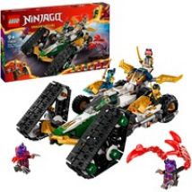 Ninjago - Le véhicule combiné de l’équipe des ninjas, Jouets de construction
