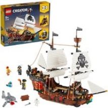 Creator 3-en-1 - Le bateau pirate, Jouets de construction