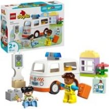 DUPLO - Ambulance avec chauffeur, Jouets de construction