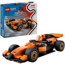 Ville - Pilote de F1 avec voiture de course McLaren, Jouets de construction