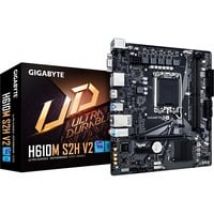 H610M S2H V2 Carte mère - Prend en charge les processeurs Intel Core 14e génération, VRM numérique hybride 4+1+1 phases, jusqu''à 5600MHz DDR5, 1xPCIe 3.0 M.2, LAN GbE, USB 3.2 Gen 1 carte mère socket 1700