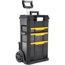 SERVANTE MODULO 2 EN 1 AVEC BOITE A OUTILS TOUCHLATCH A TIROIR, Valise à roulettes