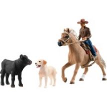 Farm World - Équitation western, Figurine