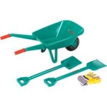 Jeu de Plein Air - Set de Jardinage Bosch avec Brouette, 4 Pièces, Jeux de jardin