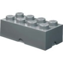 Brique de rangement LEGO 8 Gris, Boîte de rangement