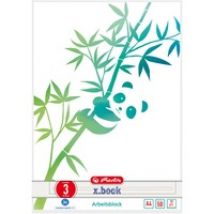 GREENline bloc-notes A4 50 feuilles Vert, Blanc, Bloc note