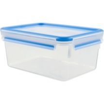 CLIP & CLOSE Rectangulaire Boîte 2,3 L Bleu, Transparent 1 pièce(s)