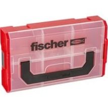 FIXtainer Boîte de rangement Rectangulaire Noir, Rouge, Transparent
