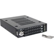 MB993SK-B Obturateur de baie de lecteur 2,5/3,5" Panneau de support Noir, Cadrage