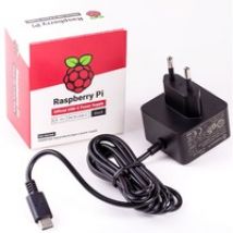 Officiel Black Raspberry Pi 5.1A / 3A PSU, Bloc d''alimentation