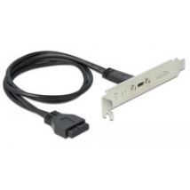Slot Bracket 1x USB-C, Connecteur d''extension