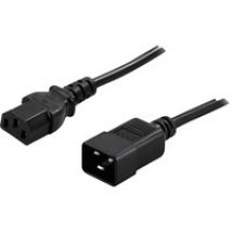 91010041 câble électrique Noir 1,8 m Coupleur C13 Coupleur C20