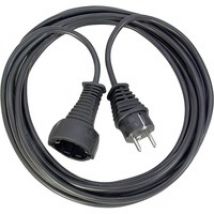 1165440 câble électrique Noir 5 m, Câble d''extension