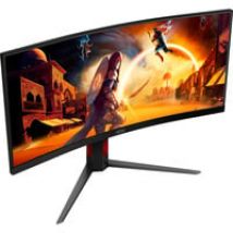G4 CU34G4 Monitor PC 86,4 cm (34") 3440 x 1440 Pixel Wide Quad HD LED Nero, Rosso, Monitor di gioco