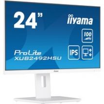 XUB2492HSU-W6 Monitor PC 60,5 cm (23.8") 1920 x 1080 Pixel Full HD LED Bianco, Monitor LED