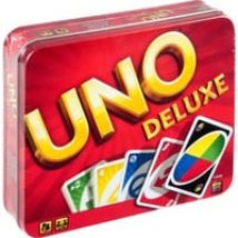 Games UNO Deluxe Carta da gioco Shedding