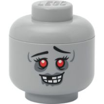 LEGO Testa portaoggetti "Zombie", mini, Scatola di immagazzinaggio