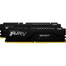 FURY Beast 32GB 6400MT/s DDR5 CL32 DIMM (Kit of 2) Black EXPO, Memoria