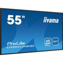 LH5541UHS-B2 visualizzatore di messaggi Design chiosco 138,7 cm (54.6") LCD 500 cd/m² 4K Ultra HD Nero Processore integrato 24/7, Public Display