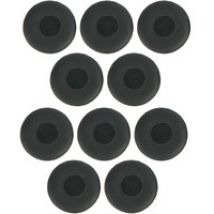 14101-46 cuscinetto per auricolari Pelle Nero 10 pz