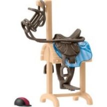 HORSE CLUB 42613 accessorio per miniature giocattolo Supporto per sella, Gioco figura