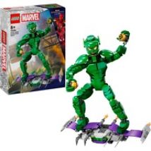| Marvel 76284 Personaggio Costruibile di Goblin, Gioco per Bambini 8+, Action Figure Snodabile del Nemico di Sider-Man, Giochi di costruzione