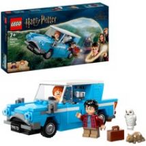Harry Potter 76424 Ford Anglia Volante, Modellino di Macchina Giocattolo da Costruire, Giochi Bambini 7+ con Minifigure, Giochi di costruzione