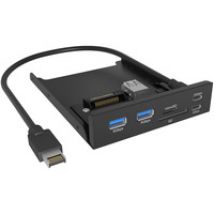 IB-HUB1419-i3 8,89 cm (3.5") Nero, Adattatore