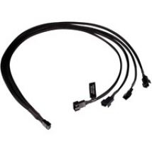 Splitter a Y cavo 4 pin a 4x 4 pin PWM, 60 cm, Cavo a Y