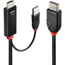 41498 cavo e adattatore video 1 m HDMI + USB Type-A DisplayPort Nero