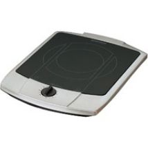 CT 2203/TC piano cottura Nero, Acciaio inossidabile Superficie piana Ceramica 1 Fornello(i)