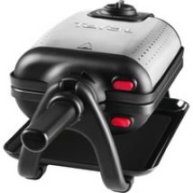 WM756D piastra per waffle 2 waffle 1200 W Nero, Acciaio inossidabile