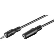 50090 cavo audio 5 m 3.5mm Nero